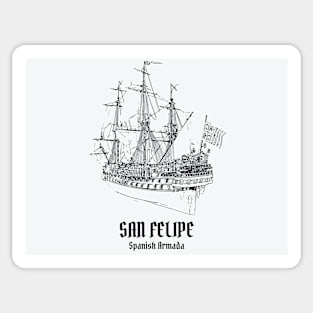 San Felipe Spanish Armada Sticker